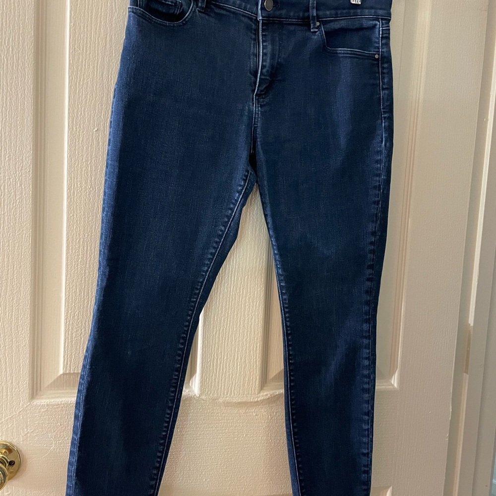 Ann Taylor Blue Skinny Jeans Classic Style